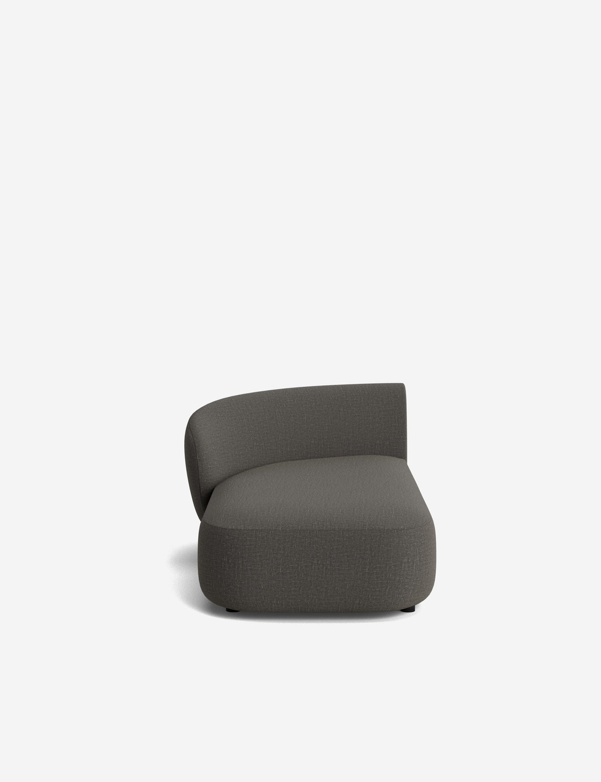 Claret Modular Left Chaise