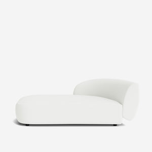 Claret Modular Left Chaise