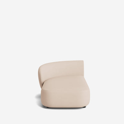 Claret Modular Left Chaise