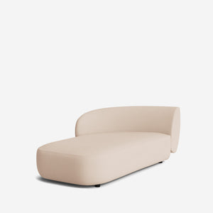 Claret Modular Left Chaise
