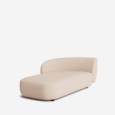 Claret Modular Left Chaise