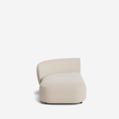 Claret Modular Left Chaise