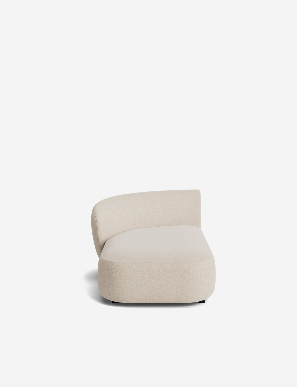 Claret Modular Left Chaise