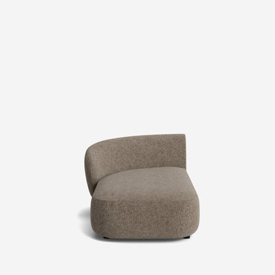 Claret Modular Left Chaise