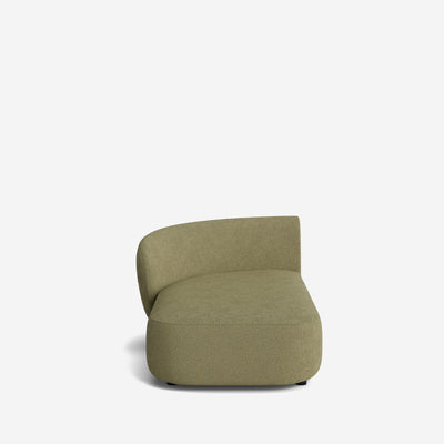 Claret Modular Left Chaise