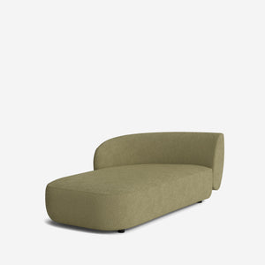 Claret Modular Left Chaise
