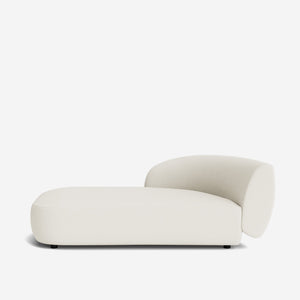 Claret Modular Left Chaise