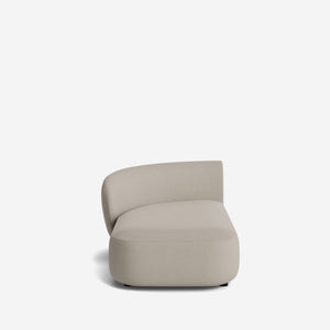 Claret Modular Left Chaise
