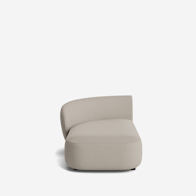 Claret Modular Left Chaise