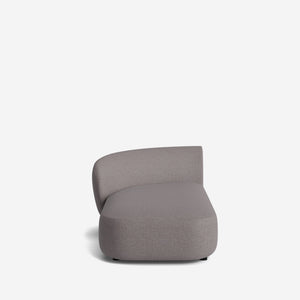 Claret Modular Left Chaise