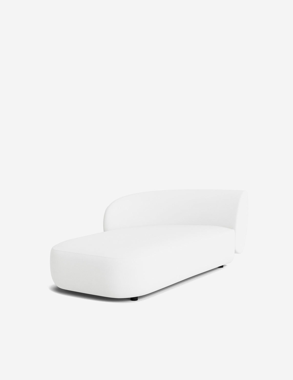 Claret Modular Left Chaise