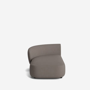 Claret Modular Left Chaise