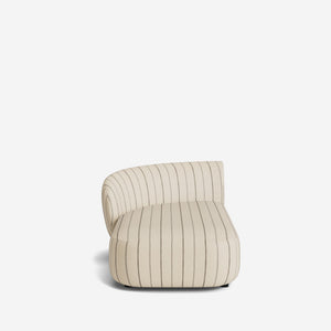 Claret Modular Left Chaise