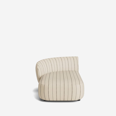 Claret Modular Left Chaise