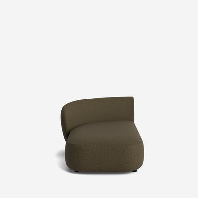 Claret Modular Left Chaise