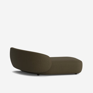 Claret Modular Left Chaise