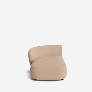 Claret Modular Left Chaise