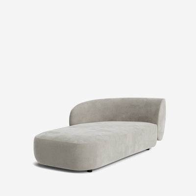 Claret Modular Left Chaise