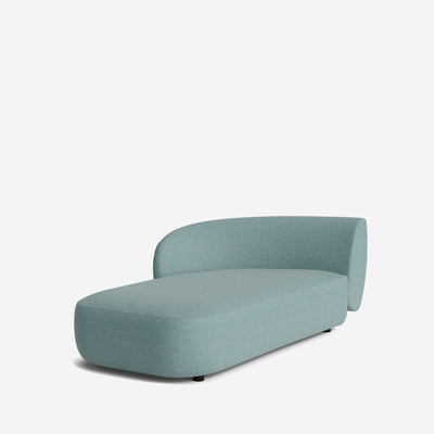 Claret Modular Left Chaise