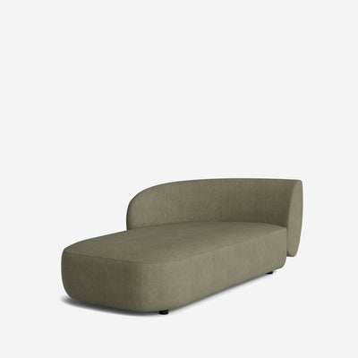 Claret Modular Left Chaise