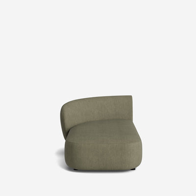 Claret Modular Left Chaise