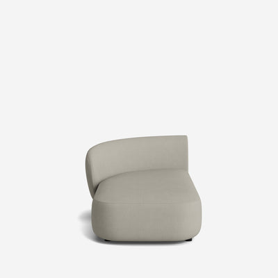 Claret Modular Left Chaise