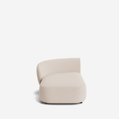Claret Modular Left Chaise