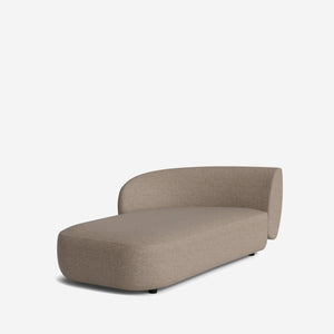 Claret Modular Left Chaise