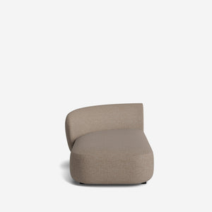 Claret Modular Left Chaise