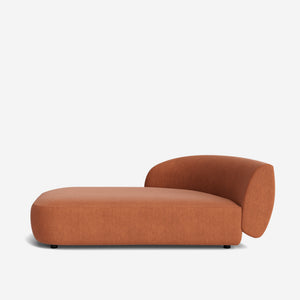 Claret Modular Left Chaise
