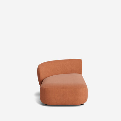 Claret Modular Left Chaise
