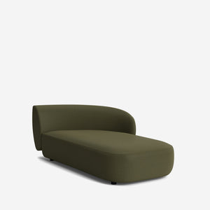 Claret Modular Right Chaise