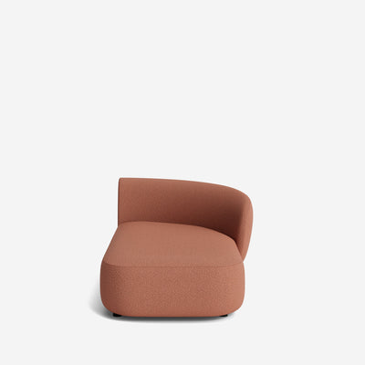 Claret Modular Right Chaise