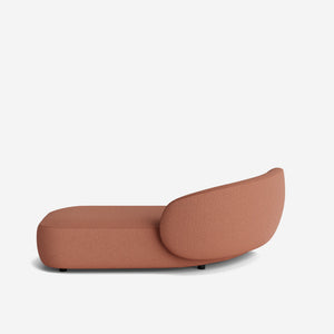Claret Modular Right Chaise