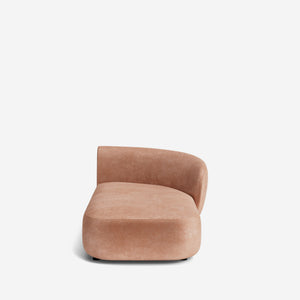 Claret Modular Right Chaise