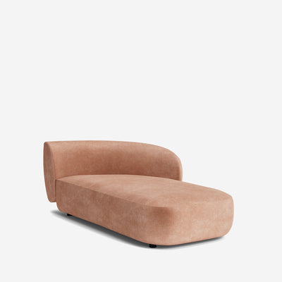 Claret Modular Right Chaise