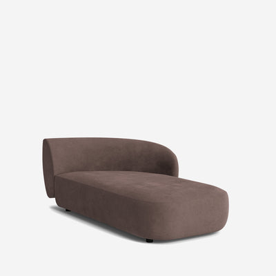 Claret Modular Right Chaise