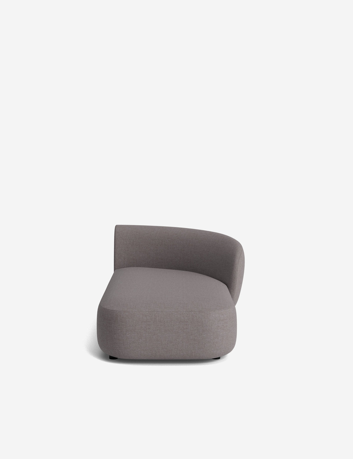 Claret Modular Right Chaise