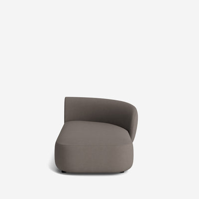 Claret Modular Right Chaise