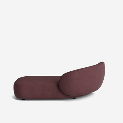 Claret Modular Right Chaise