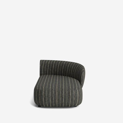 Claret Modular Right Chaise