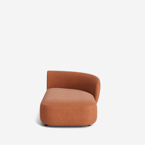 Claret Modular Right Chaise