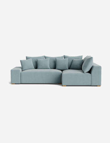 Sky Blue Classic Velvet