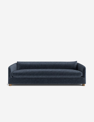 Indigo Performance Striated Velvet