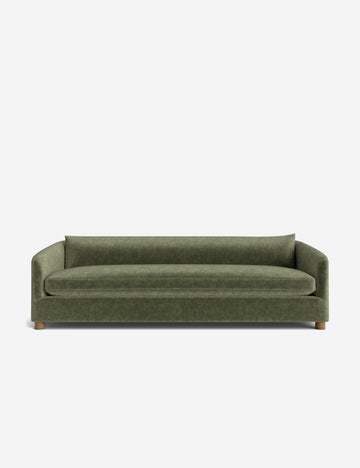 Moss Performance Striated Velvet