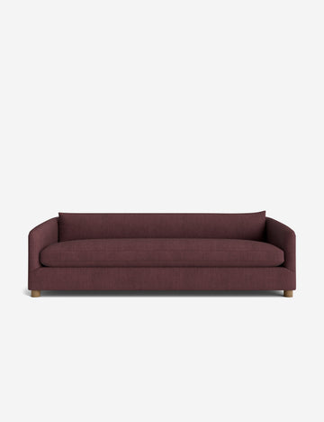 Oxblood Linen Weave