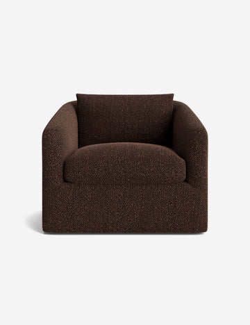 Brown Basket Boucle