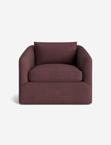 Oxblood Linen Weave