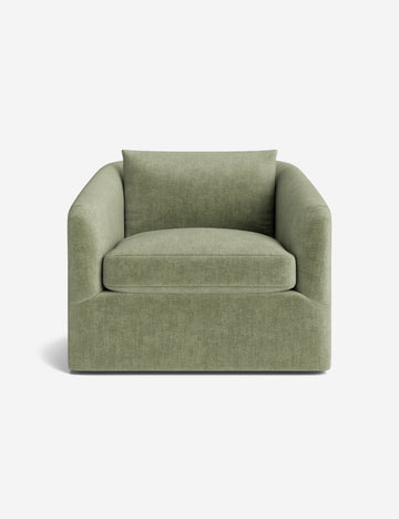 Sage Performance Striated Velvet