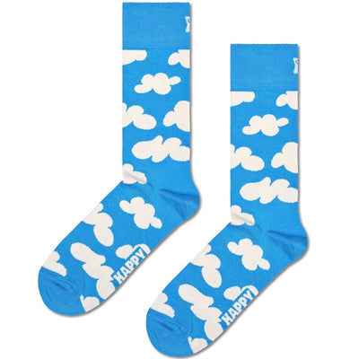 Happy Socks Unisex Cloudy Crew Length Socks for Women and Men